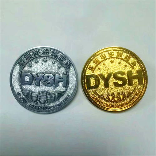 图 深圳厂家直销创意纪念章圆形校徽胸针金属徽章定制镀金胸章定做 深圳礼品