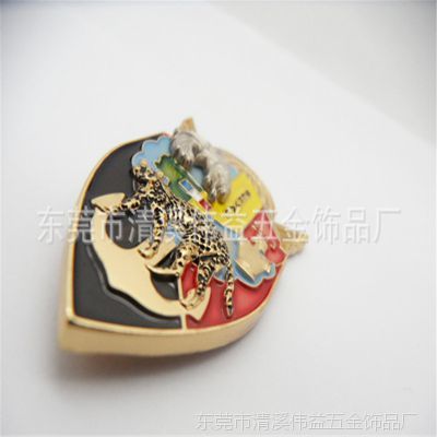 厂家生产金属徽章 外贸纪念章 烤漆徽章 仿珐琅合金徽章 来图定制--产品大全--E路网